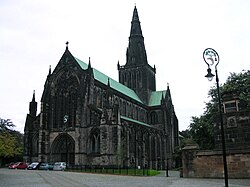 Vista de la Catedral de Glasgow