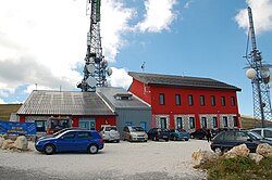 Refugio Bruno Pomilio debajo del Blockhaus