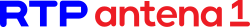 Logo y elementos identificativos de RTP Antena 1