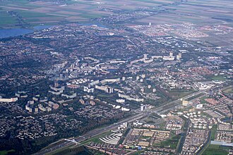 Entorno urbano en Zoetermeer