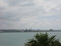 Vista de la base desde Rota