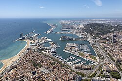 Barceloneta y Puerto de Barcelona