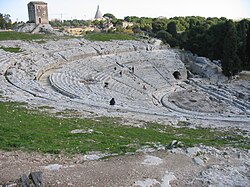 Teatro griego ubicado en Neápolis