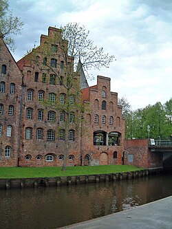 El histórico edificio del Salzspeicher