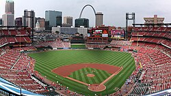 Busch Stadium, sede de los Cardenales de San Luis