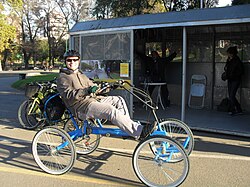Cuatriciclo a pedales en Buenos Aires