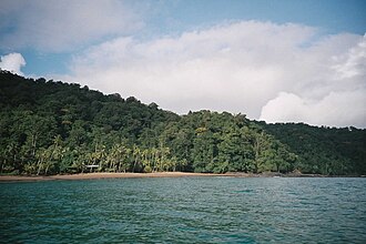 Paisaje costero del Chocó