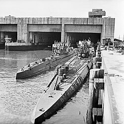 Submarinos alemanes U-boot durante la Segunda Guerra Mundial