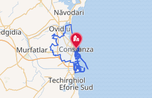 Mapa de la región y entorno geográfico de Constanza