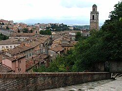 Panorama de la ciudad de Perugia