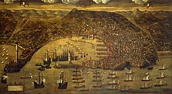 Vista de Génova en el siglo XVI