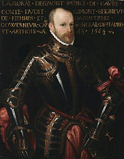 Retrato histórico del conde de Egmont