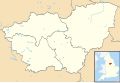 Mapa de Yorkshire del Sur