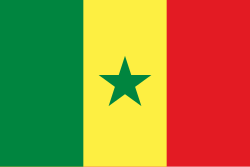 Bandera e información general del Comité Olímpico de Senegal