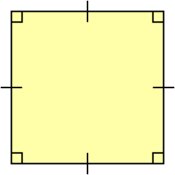 Representación de un cuadrado