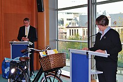 Logotipo de la Federación Europea de Ciclistas