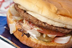 Hamburguesa de Sonic Drive-In