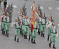 Legionarios en desfile militar