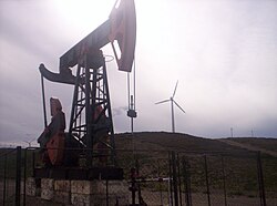 Instalación petrolera en Santa Cruz
