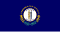 Escudo y bandera de la Mancomunidad de Kentucky