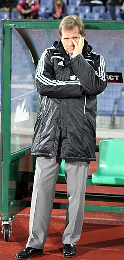 Bernd Schuster en su etapa como entrenador