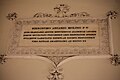 Placa conmemorativa de la apertura