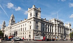 Oficinas gubernamentales situadas en Londres, Inglaterra.