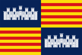 Bandera del Reino de Mallorca