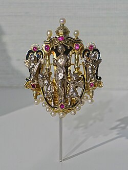 Broche Armonía de François-Désiré Froment-Meurice