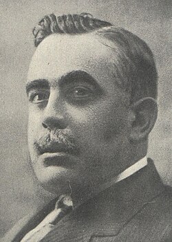 Retrato fotográfico de Joaquín Chapaprieta publicado en 1923