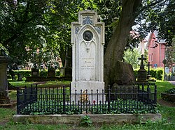 Tumba de Gauss en el Cementerio Albani