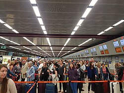 Área de facturación de easyJet