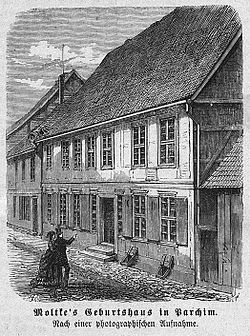 Casa natal de Moltke en Parchim