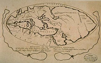 El mapa del mundo descrito por Posidonio entre el 150 y el 160 a. C.