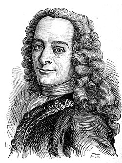 Retrato de Voltaire