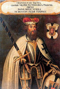 Hermann von Salza, cuarto Gran Maestre de la Orden
