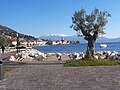 Panorama de Salò con el Monte Baldo de fondo