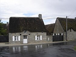 Chaumière tradicional en la región de Brière