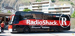 Autobús del equipo RadioShack