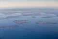 Vista aérea del archipiélago
