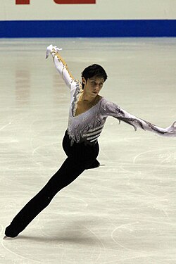 Johnny Weir en el Grand Prix Final de 2009