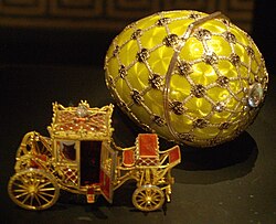 Huevo de la Coronación imperial de Fabergé