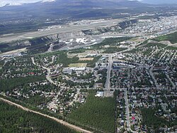 El Río Yukón a su paso por Whitehorse