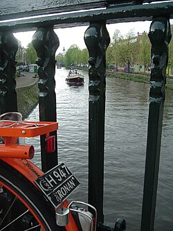 Detalle técnico de una bicicleta Kronan