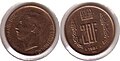 Colección de monedas del franco luxemburgués
