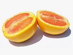 Frutos de pomelo