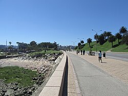 Rambla Wilson, en Punta Carretas