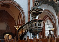 Púlpito de la catedral