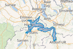 Mapa de localización del lago