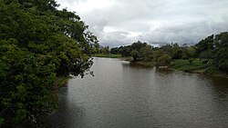 Vista panorámica del río Pilcomayo desde el Puente San Ignacio de Loyola
